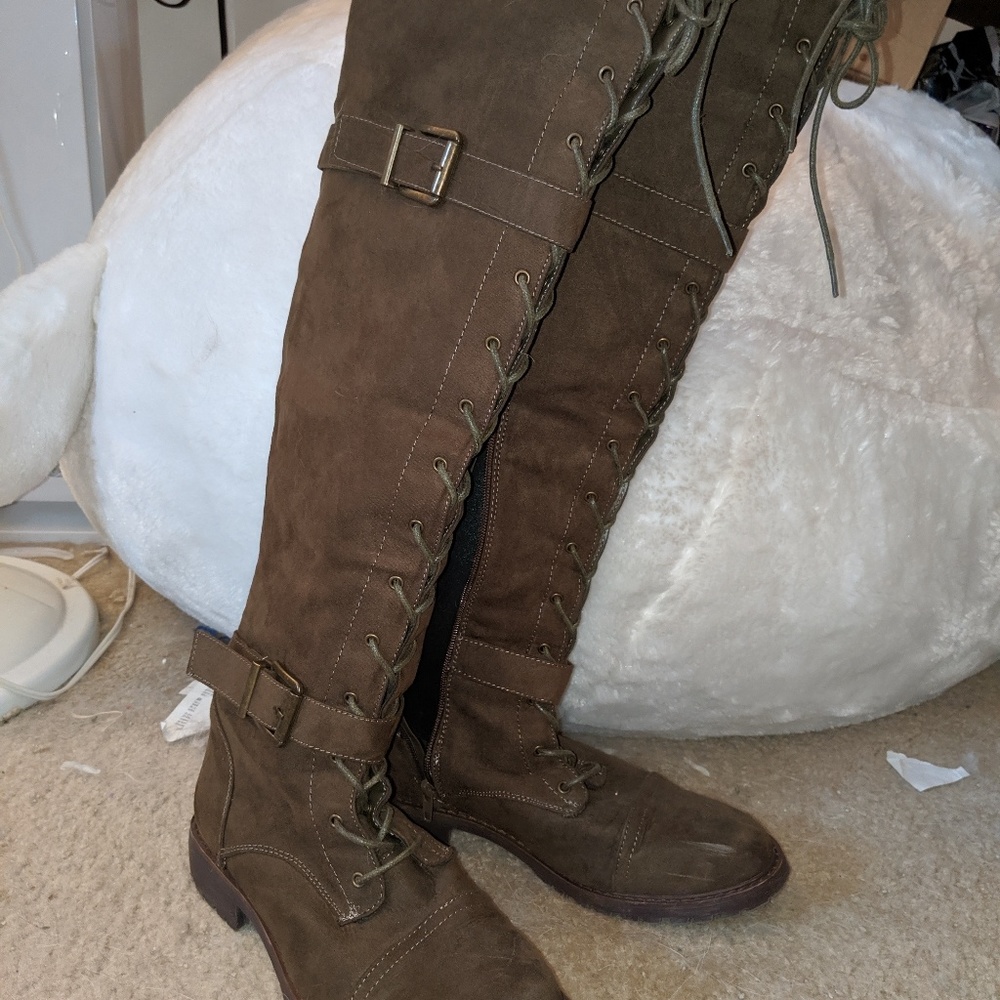 Brown otk boots